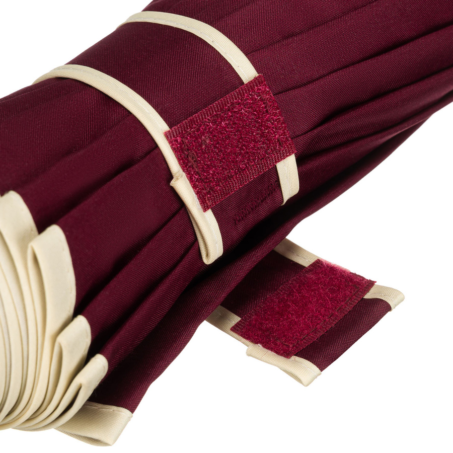 Czerwony, elegancki parasol rządowy - Peterson