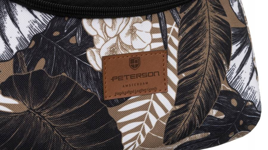 Damska, pojemna kosmetyczka z kieszonkami - Peterson
