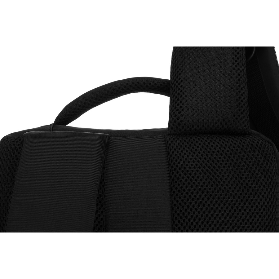 Czarny plecak podróżny z poliestru idealny na bagaż podręczny - Peterson