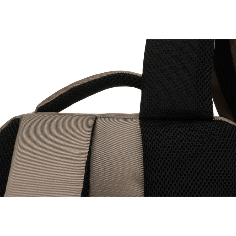 Dwukomorowy, szary plecak podróżny zawieszony na oddychających szelkach - Peterson