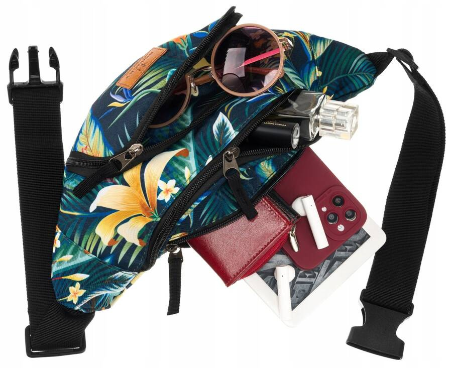 Saszetka damska z wytrzymałego poliestru - Rovicky