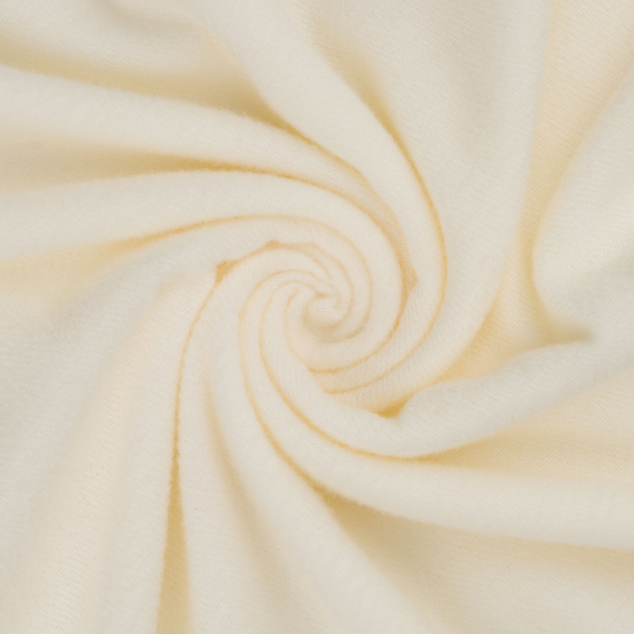 Biały, dwustronny szalik damski z poliestru - Peterson