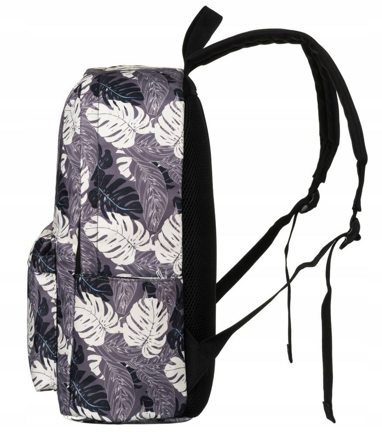 Jednokomorowy plecak miejski z zewnętrzną kieszenią - Peterson