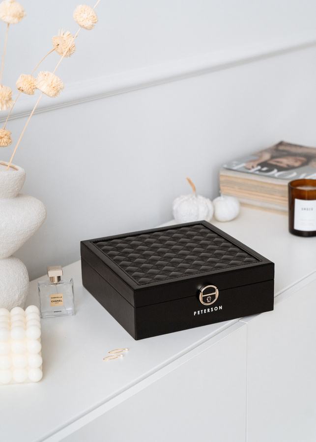 Ekskluzywna kasetka na biżuterię - Peterson