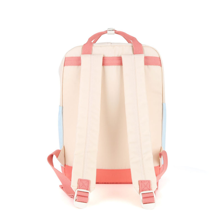 Wielokolorowy miejski plecak damski zamykany na suwak - Himawari