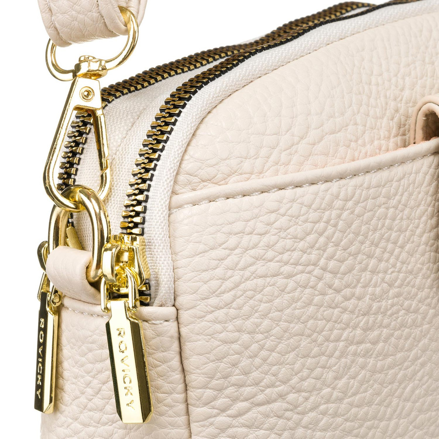 Mini torebka crossbody z kieszonkami - Rovicky