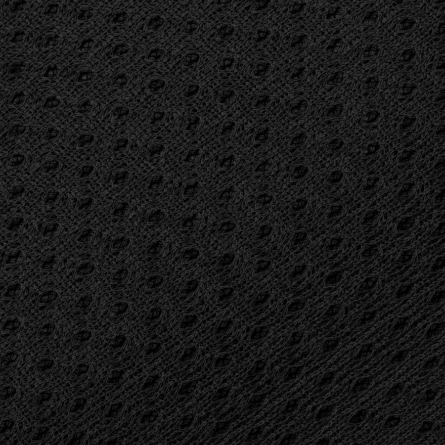 Sportowa, pojemna saszetka z poliestru w czarnym kolorze - Peterson