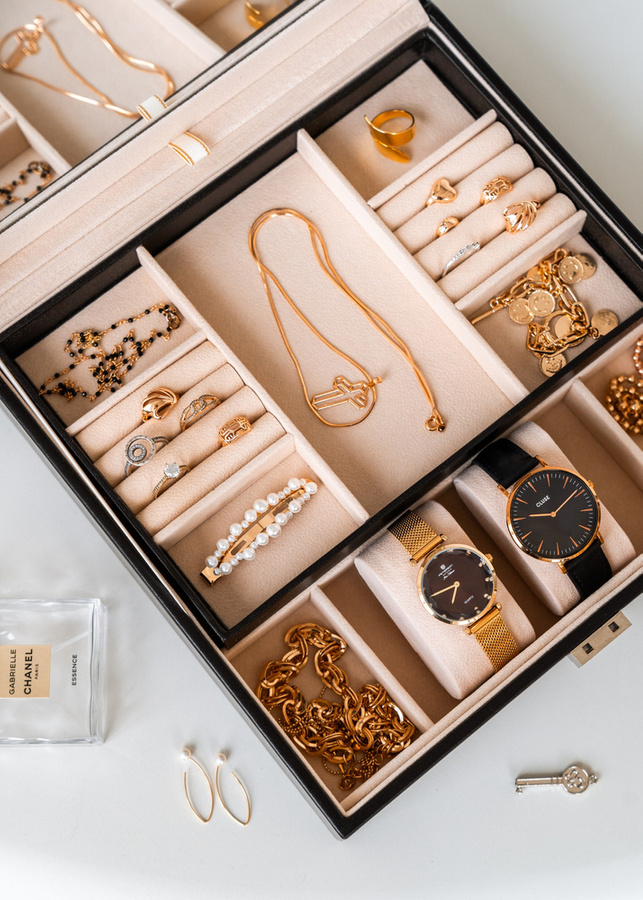 Ekskluzywna kasetka na biżuterię - Peterson