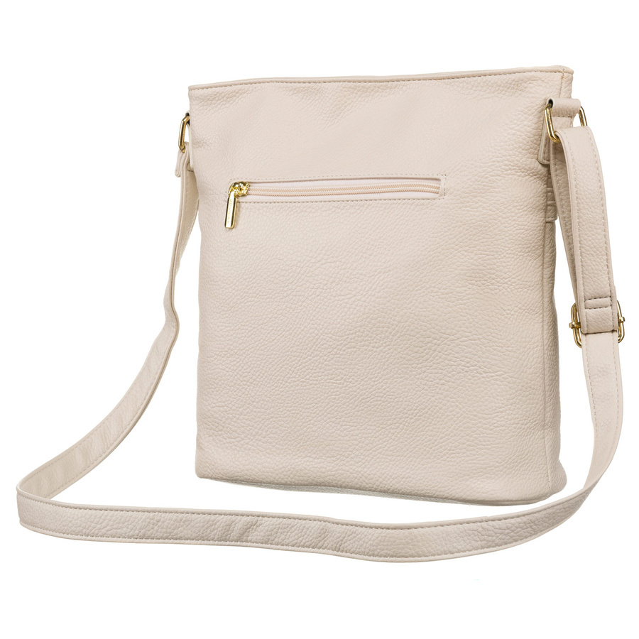 Minimalistyczna listonoszka crossbody z kieszeniami - Rovicky