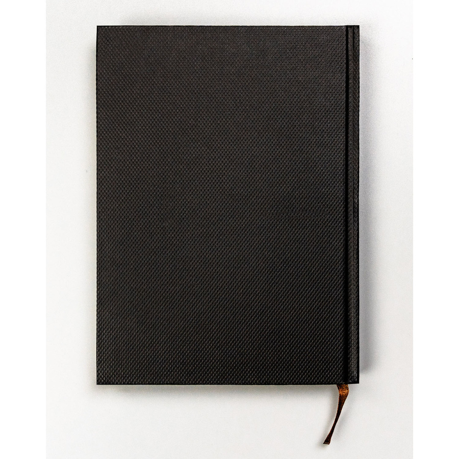 Czarny notes w formacie B6 zadrukowany w kropki - Peterson