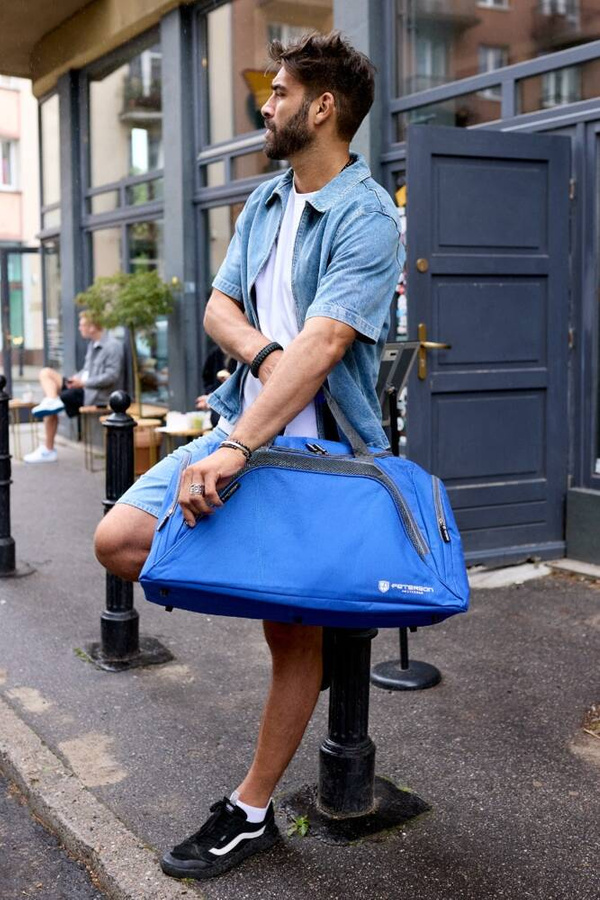 Sportowa, podróżna torba z poliestru - Peterson