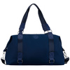 Sportowa torba treningowa z poliestru w granatowym kolorze, jednokomorowa - Peterson