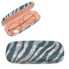Eleganckie etui na okulary z motywem zebry - 4U Cavaldi
