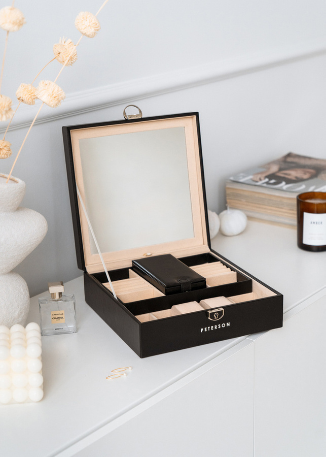 Ekskluzywna kasetka na biżuterię - Peterson