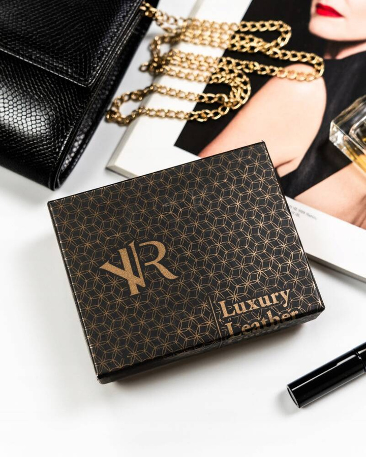 Skórzany portfel z zewnętrzną portmonetką - Rovicky