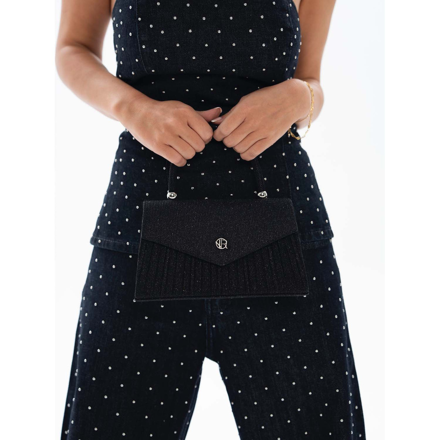 Elegancka kopertówka damska z łańcuszkiem - Rovicky