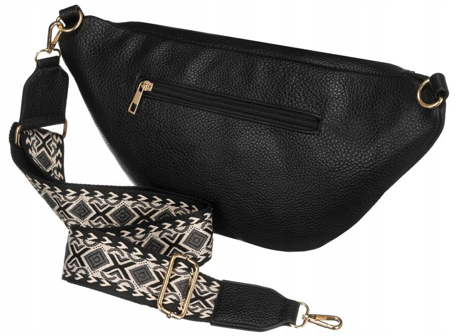 Saszetka damska ze skóry ekologicznej - Peterson