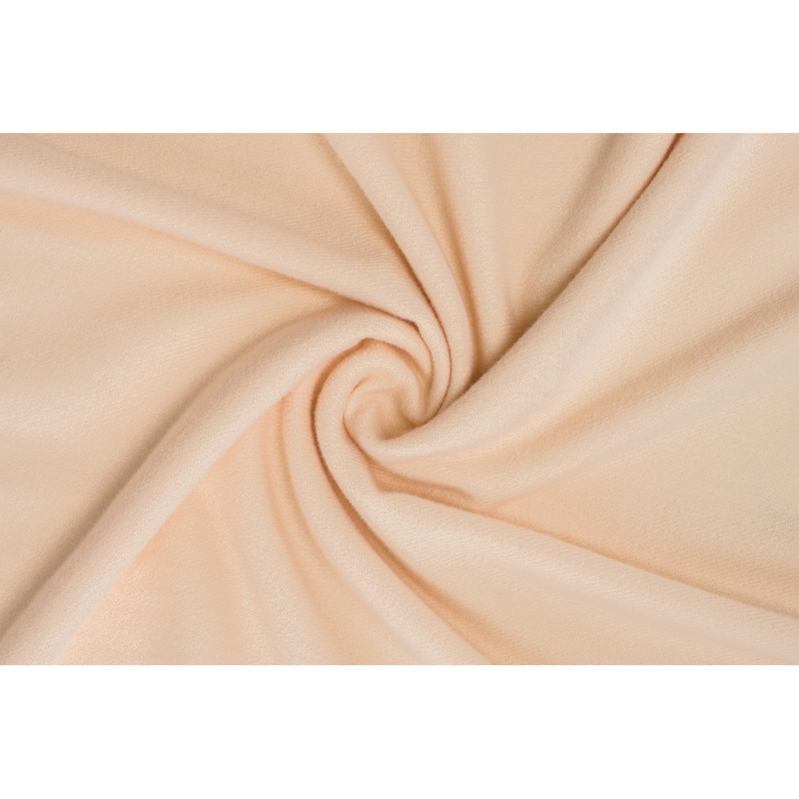 Dwustronny szal damski w kolorze kremowym - Peterson