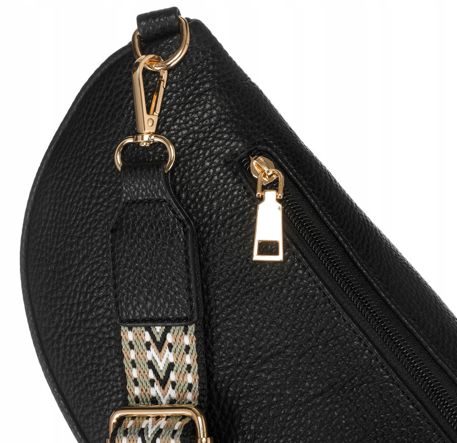 Damska, elegancka nerka ze skóry ekologicznej - Peterson