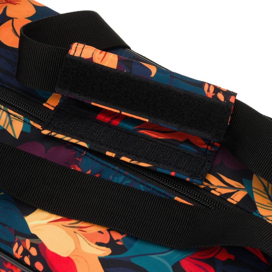 Wielokolorowa, lekka torba podróżna z wytrzymałego poliestru z portem USB - Rovicky