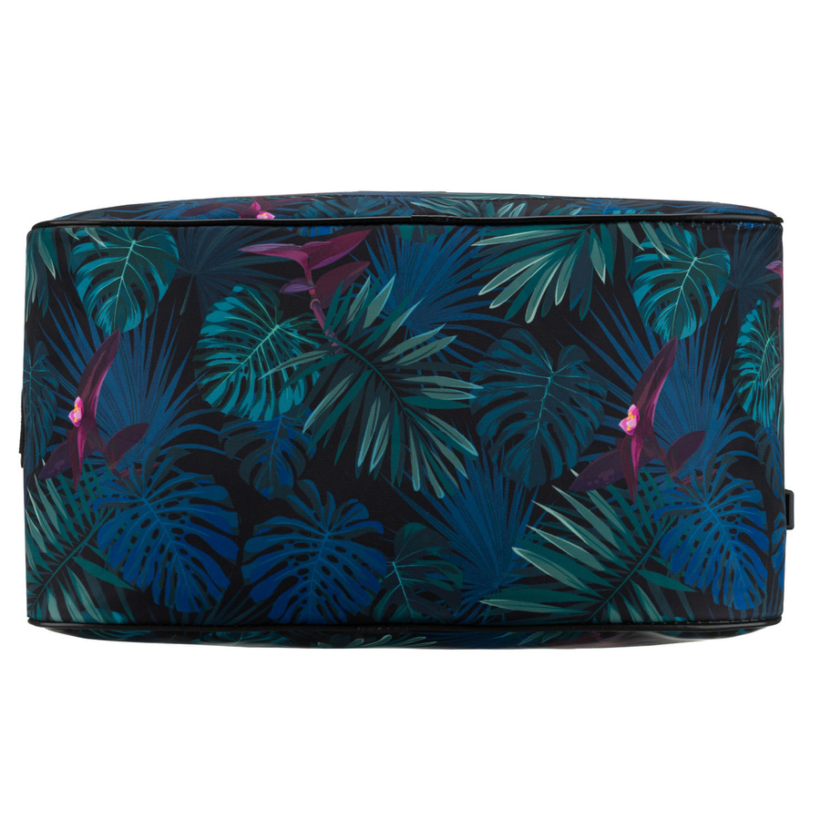 Torba podróżna wyposażona w dopinany pasek i zewnętrzną kieszeń zapinaną suwakiem - Rovicky