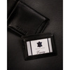 Poziome, czarne etui na karty ze skóry naturalnej zapakowane w eleganckie pudełko - 4U Cavaldi