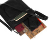 Klasyczna torebka listonoszka crossbody z portfelem - Peterson