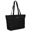 Stylowa torba shopper damska w czarnym kolorze - Peterson