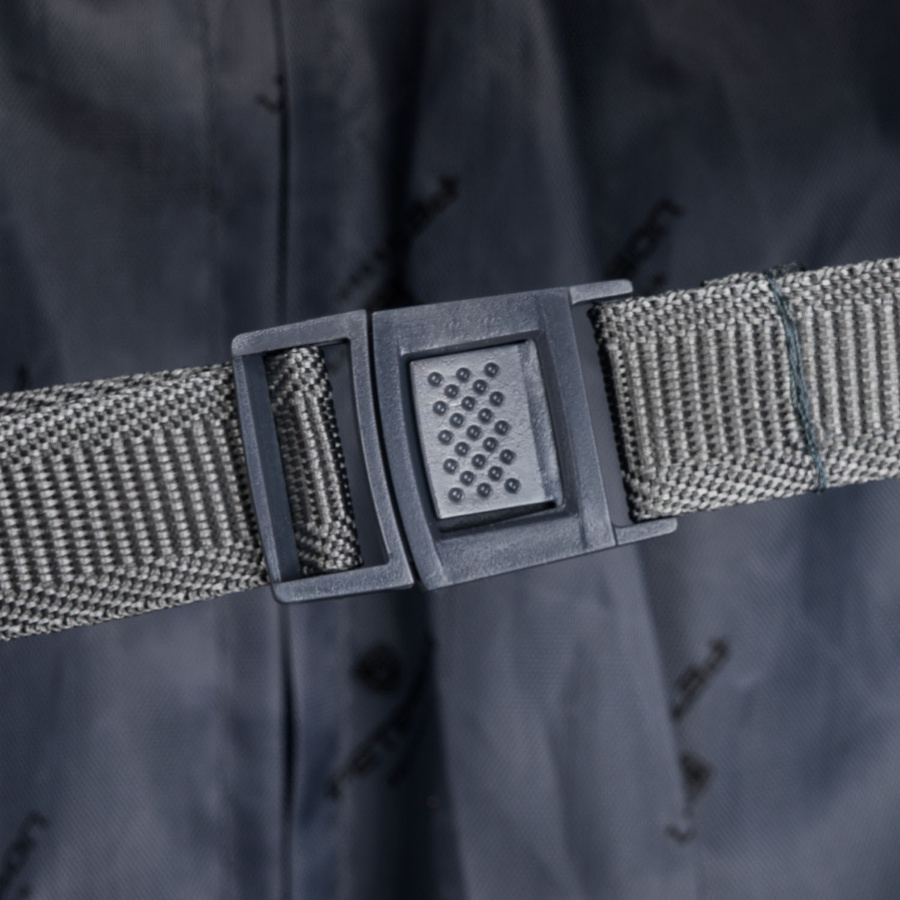 Walizka kabinowa z wysuwaną rączką wykonana z poliestru w turkusowo-różowym kolorze - Peterson