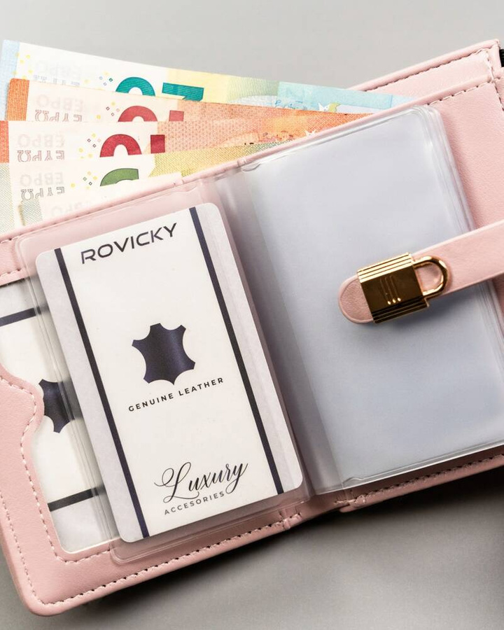 Pojemny, rozbudowany portfel damski ze skóry ekologicznej - 4U Cavaldi