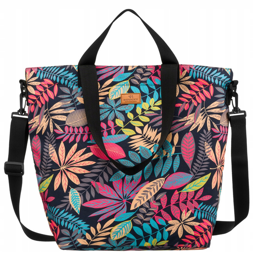 Wygodny shopper damski z poliestru - Rovicky