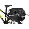 Czarna sakwa rowerowa na bagażnik - Peterson