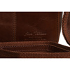 Skórzana, brązowa torba męska na ramię - Peterson