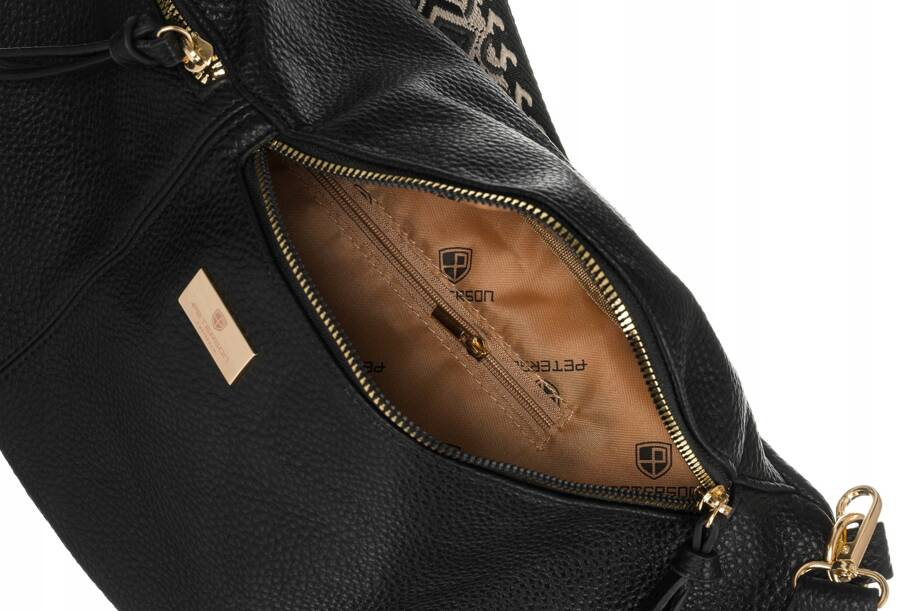 Saszetka damska ze skóry ekologicznej - Peterson