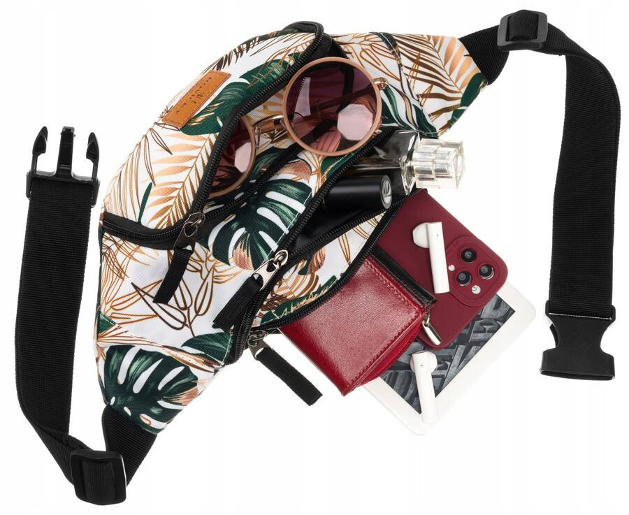 Saszetka damska z wytrzymałego poliestru - Rovicky