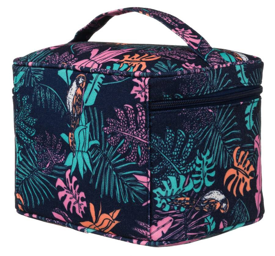 Kolorowa kosmetyczka damska z organizerem na pędzle - Peterson