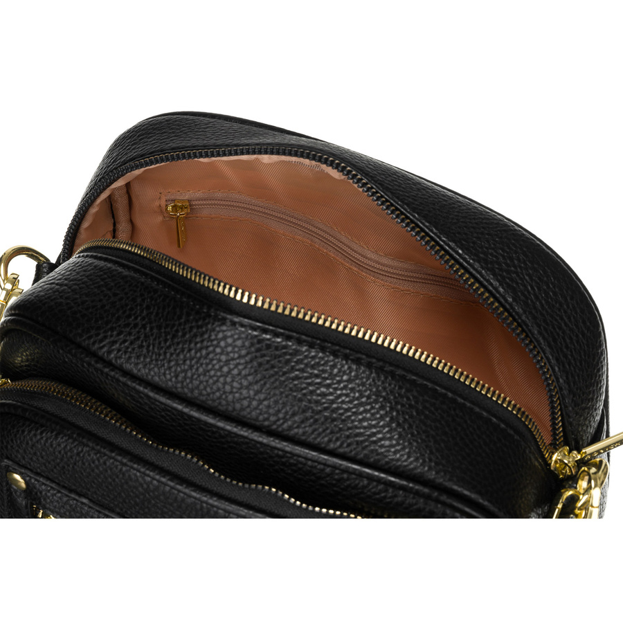 Praktyczna torebka listonoszka z nerką w zestawie - Rovicky