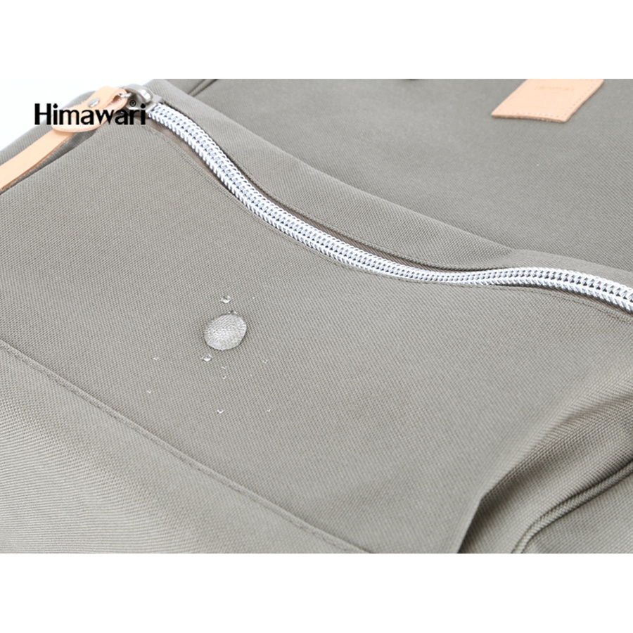 Ciemnoszary plecak damski na uczelnię z kieszenią na laptopa - Himawari