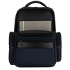 Granatowy plecak podróżny z kieszenią na laptopa do 14 cali - Peterson