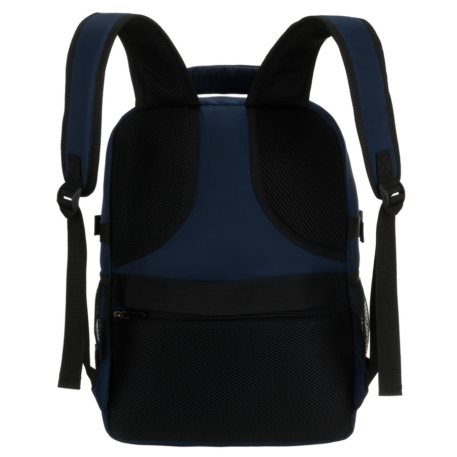 Podróżny plecak z poliestru w granatowym kolorze - Peterson