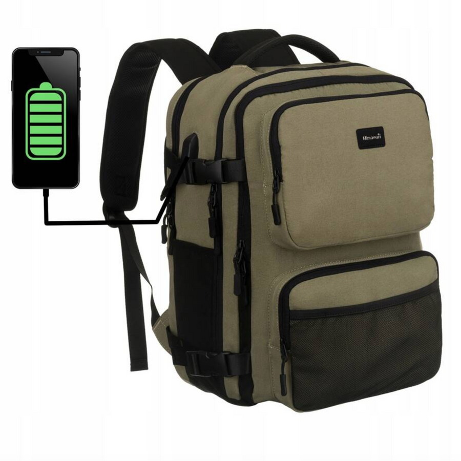 Podróżny, pojemny plecak z wodoodpornego poliestru - Himawari