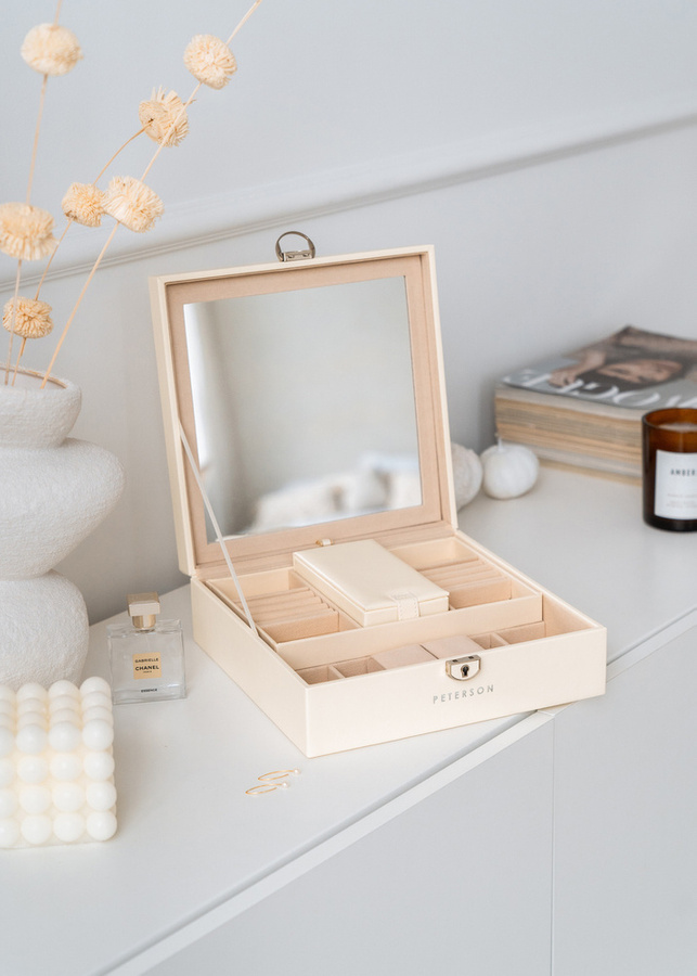 Ekskluzywna kasetka na biżuterię - Peterson
