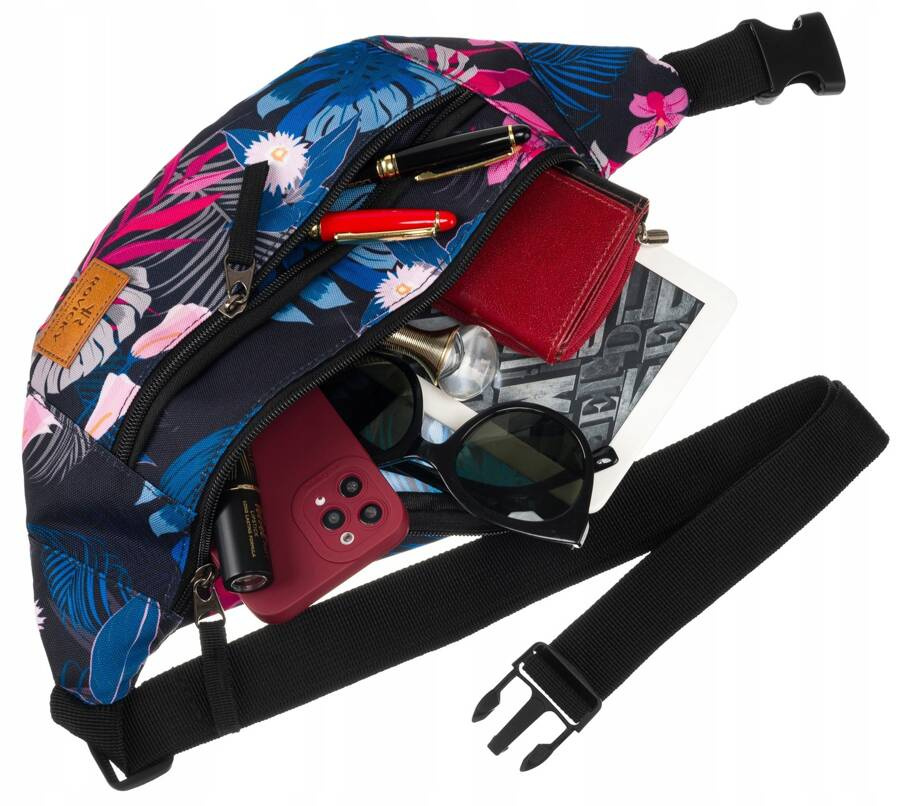 Pojemna saszetka na biodra lub przez ramię - Rovicky