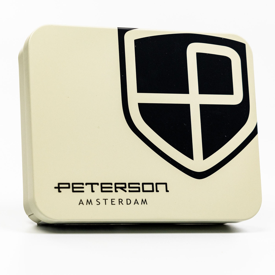 Zestaw prezentowy: brelok i brązowy, skórzany portfel męski z zapięciem na zatrzask - Peterson