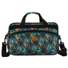 Torba podróżna z wytrzymałego poliestru z roślinnym wzorem wyposażona w dopinany pasek - Rovicky