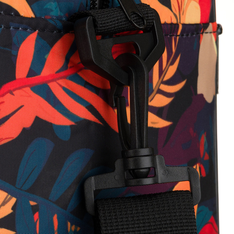 Wielokolorowa, lekka torba podróżna z wytrzymałego poliestru z portem USB - Rovicky