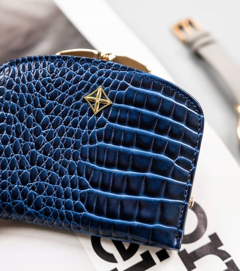 Portfel-portmonetka damska ze skóry ekologicznej - Milano Design