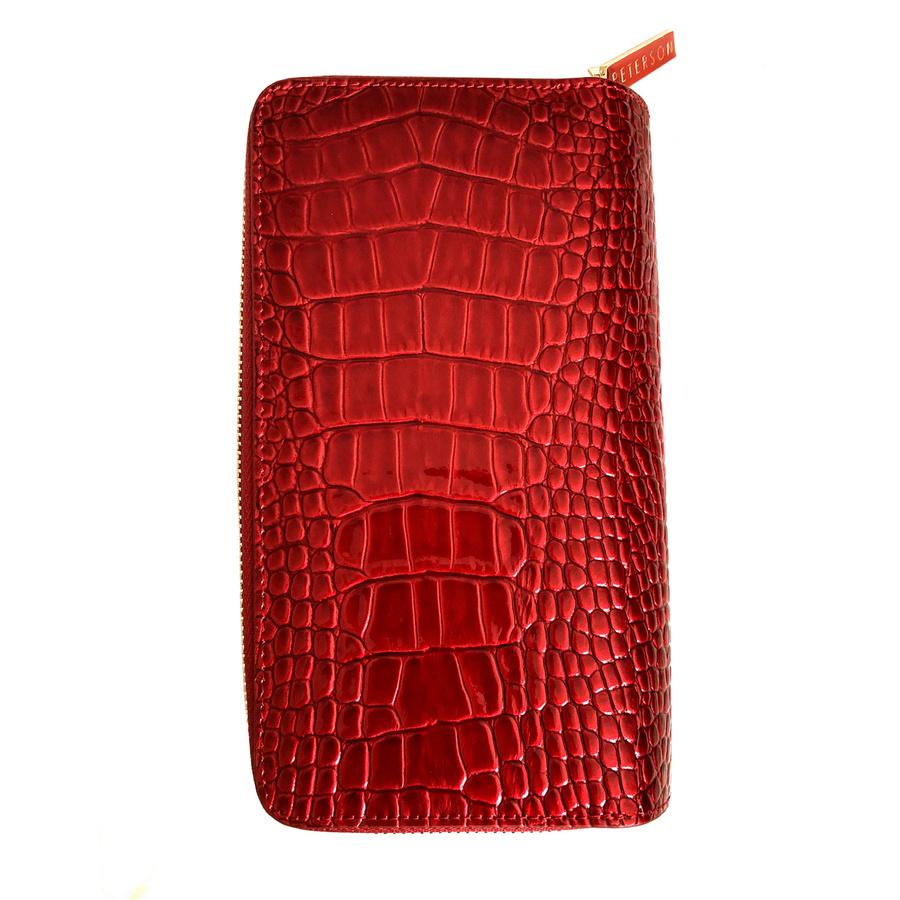 Elegancki zestaw upominkowy dla kobiet w czerwonym kolorze - Peterson