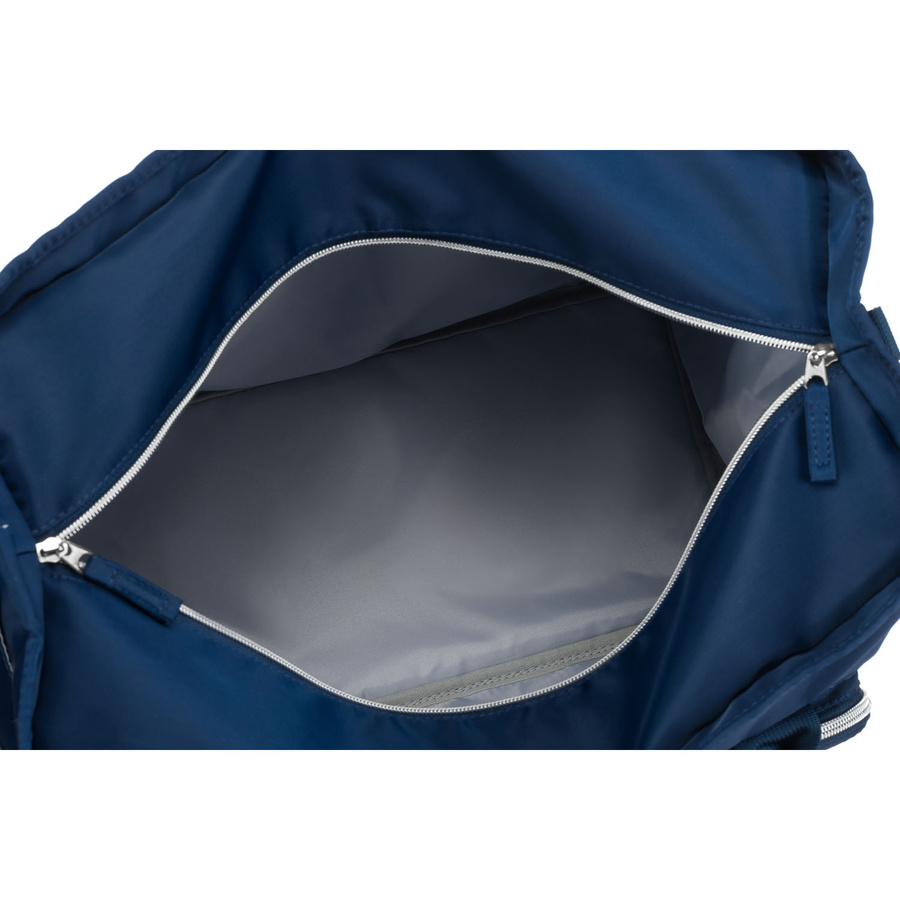 Weekendowa torba podróżna z poliestru w granatowym kolorze - Peterson