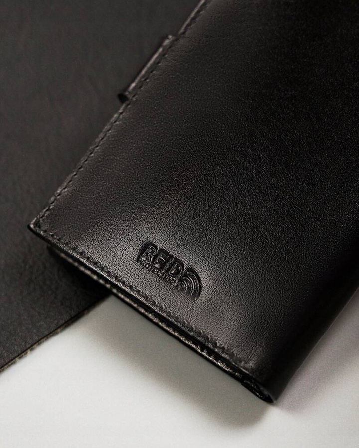 Duży portfel męski na zatrzask ze skóry naturalnej - Peterson